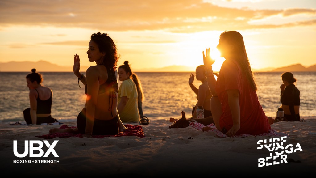 UBX Partners with Surf Yoga Beer to Take Fitness Beyond the Gym