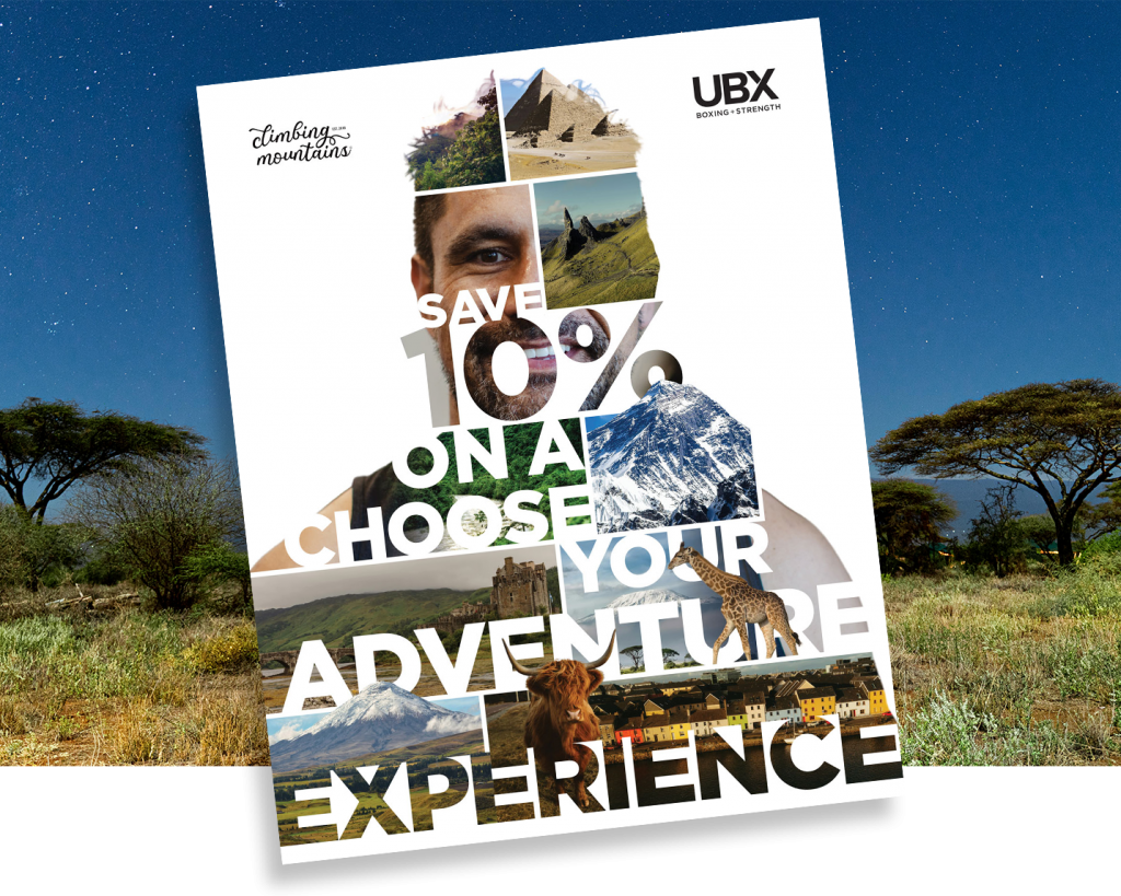 UBX x Climbing Mountains Choose Your Adventure