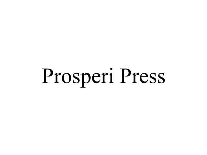 Prosperi Press Logo